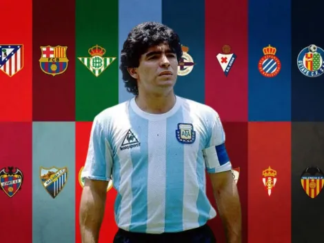 A sus 14 años: cuando Maradona casi va a uno de los históricos de LaLiga
