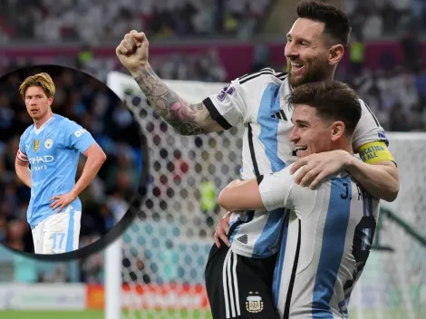 Atento Pep: De Bruyne y su futuro, impacto directo en Messi y Julián Álvarez