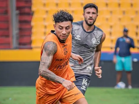 Joao Rojas marca su primer gol con Barcelona