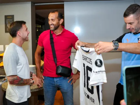Hernán Barcos fue hasta el rival de Universitario y les dio la clave para ganar