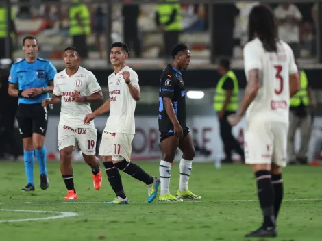 José Rivera anotó doblete contra LDU Quito y se acordó de Alianza Lima