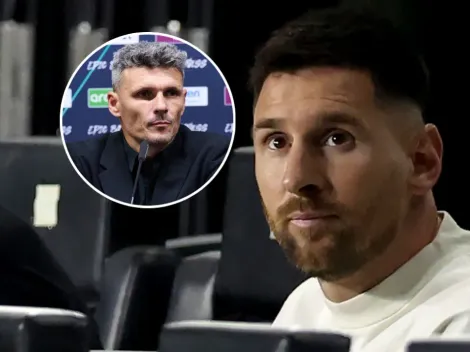 El mensaje del DT de Rayados para Messi tras la derrota de Inter Miami