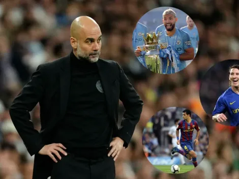 Messi y el mejor once de latinos dirigidos por Guardiola