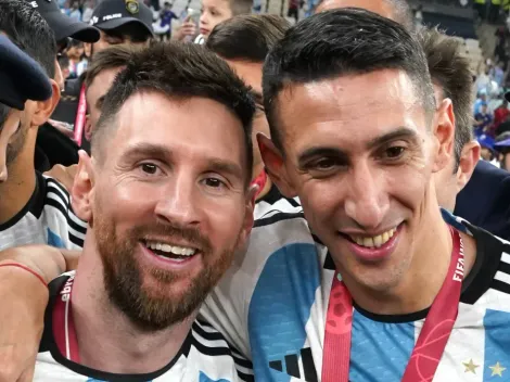FIFA publicó el récord que solo Messi y Di María tienen en Argentina
