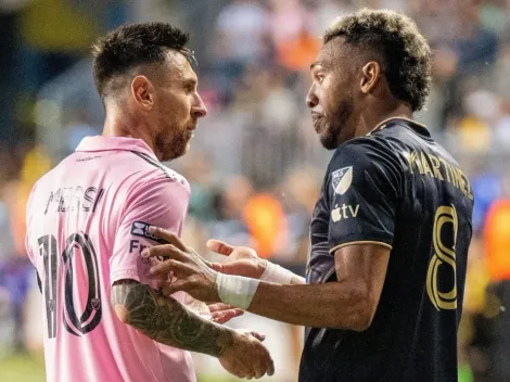 Martínez habló del cruce con Messi: "Te lleva a hacer cosas que no son debidas"