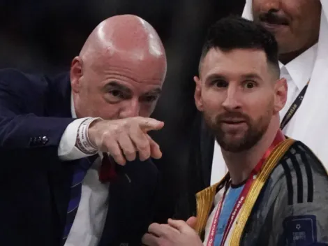 El inesperado mensaje del presidente de la FIFA con Messi