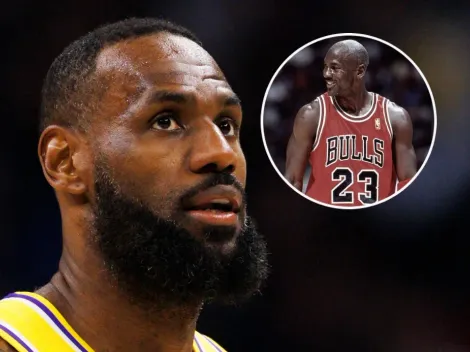 La mala noticia que le dio Michael Jordan a LeBron James