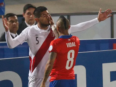 Luego de mil batallas: Así fue el saludo entre Zambrano y Vidal