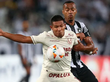 Universitario perdió ante Botafogo en Brasil
