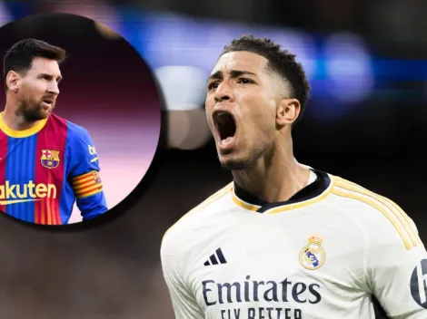 Puede superarlo: la marca de Messi que Bellingham empató en el Clásico