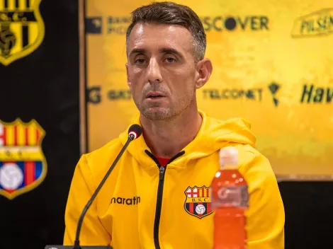 Damián Díaz es protagonista en un nuevo problema en el camerino de Barcelona SC
