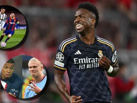 Ni Haaland o Mbappé: Vinicius, heredero de Messi y CR7 en la Champions