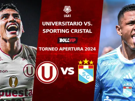 Universitario vs. Sporting Cristal EN VIVO ONLINE: Torneo Apertura por GOLPERU