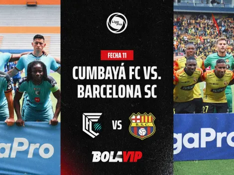 Ver EN VIVO Cumbayá vs. Barcelona por la LigaPro por Star Plus: ¡Gol de Fydriszewski!