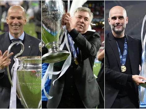 ¿Cuál es el técnico que ganó más Champions League en la historia?