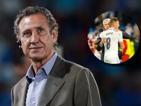 “Una mueca”: El cruce Ancelotti vs. Kroos que Valdano elogió