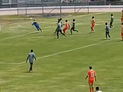 VIDEO | El insólito gol que sucedió en un partido de la Copa Ecuador