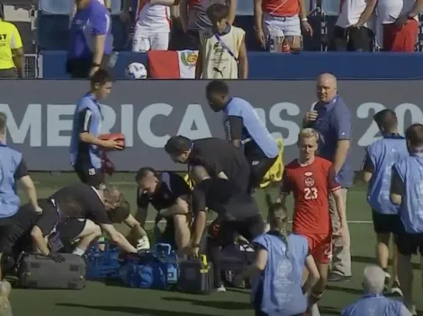 Árbitro del Perú versus Canadá se desvaneció en pleno cotejo por Copa América 2024