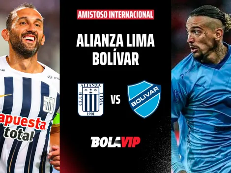 Sigue Alianza Lima vs. Bolívar en amistoso internacional