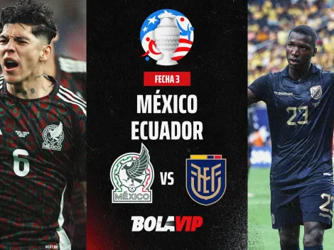 Ver EN VIVO Y GRATIS México vs Ecuador por la fecha 3 de la Copa América 2024
