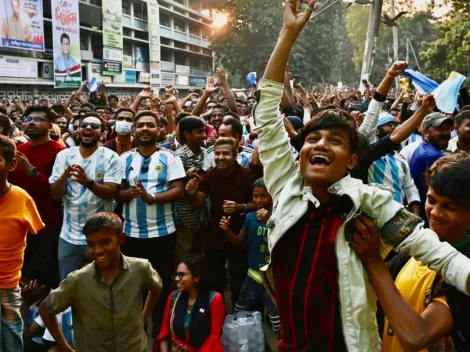 Otra vez de fiesta: Bangladesh se sumó a los festejos de Argentina