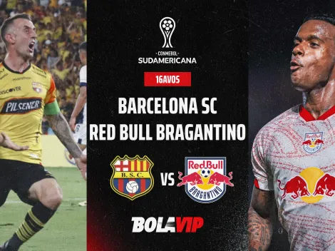 EN VIVO: Barcelona SC vs Red Bull Bragantino por el repechaje de la Copa Sudamericana