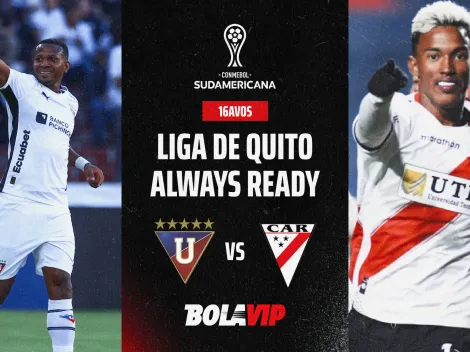 EN VIVO: Liga de Quito vs Always Ready por los 16avos de la Copa Sudamericana