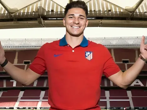 Un club único: Julián Álvarez transformó a Atlético Madrid en unas horas