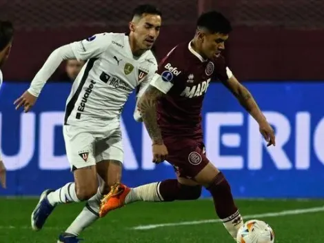 Lanús golea a Liga de Quito y lo elimina de la Copa Sudamericana