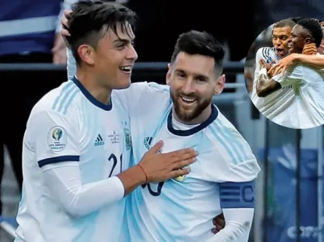 Dybala con Messi y Mbappé: los cracks que rechazaron a Arabia