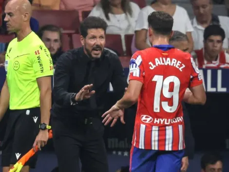 El presidente del Atlético de Madrid le metió presión a Julián Álvarez y a Diego Simeone