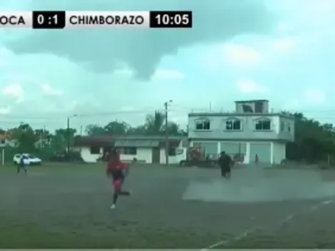 VIDEO | Graban intento de sicariato en pleno partido de fútbol en Ecuador