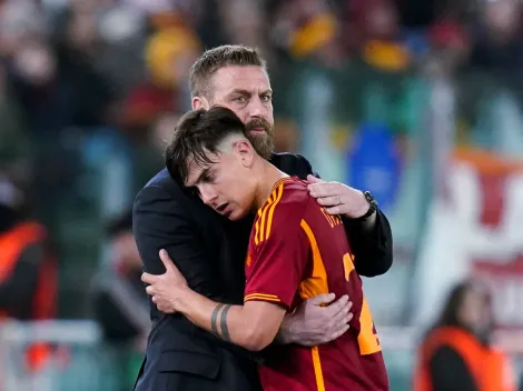 Dybala, sin técnico: Roma despidió a De Rossi