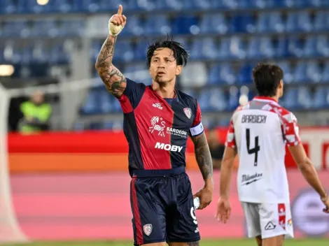 Gianluca Lapadula volvió al gol con camiseta de Cagliari y clasificó en Copa Italia