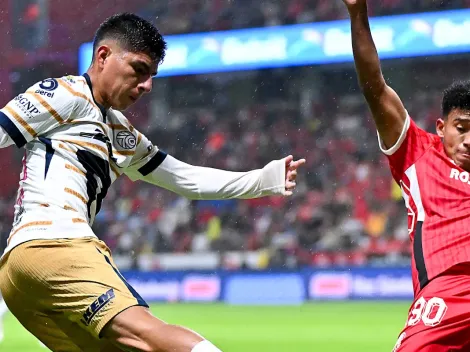 El insólito apodo de Piero Quispe en el último partido de los Pumas contra Toluca