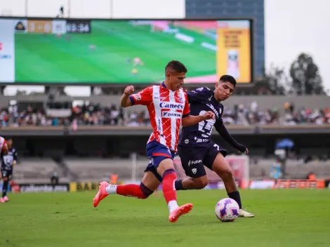 Piero Quispe juega duelo lleno de magia con Pumas y humilla al San Luis de Liga MX