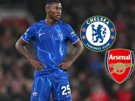 VIDEO | Jugador del Arsenal fingió una falta y así reaccionó Moisés Caicedo