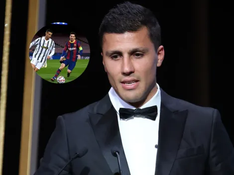 Rodri pone a Messi como el mejor y encima de CR7: “Lo ves y decías, peligro”