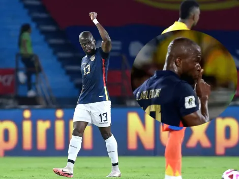 Enner Valencia cuenta a quién le dedicó su festejo de gol ante Colombia