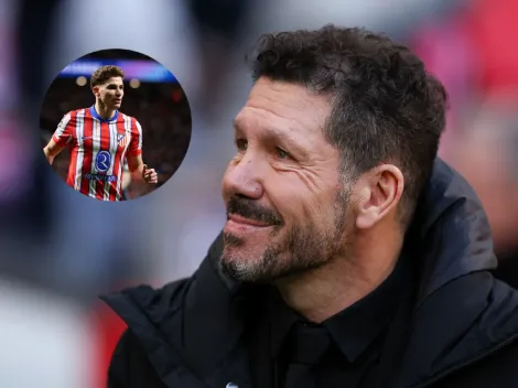 Simeone y Julián Álvarez, a por el récord de Real Madrid-Barcelona