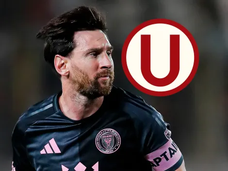 Messi eligió solo a un crack de la 'U' para cambiar camisetas