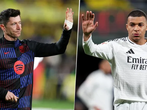 Mbappé al borde de destronar a Lewandowski como máximo goleador de LaLiga