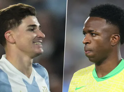 Julián Álvarez demostró que es más que Vinícius Júnior