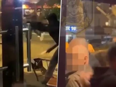 Terror en París por cruces de hinchadas en la previa del PSG vs. Aston Villa