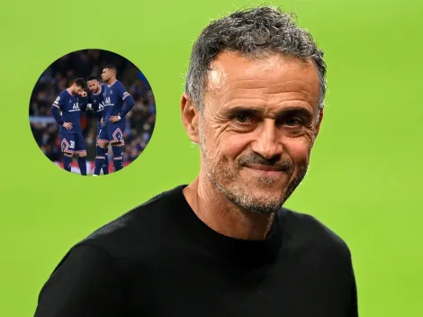 Luis Enrique revienta récords sin Messi, Mbappé y Neymar
