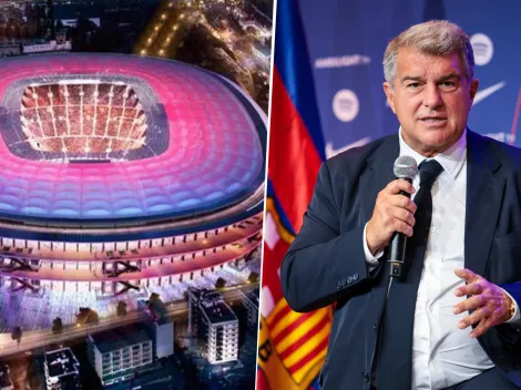 Laporta reconoció que trabajan para adelantar el regreso del Barcelona al Camp Nou
