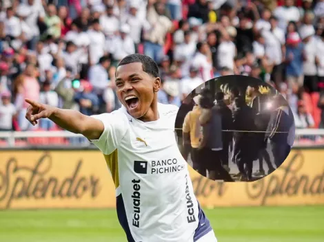 VIDEO | Hinchas de Liga de Quito agredieron a Bryan Ramírez tras el partido