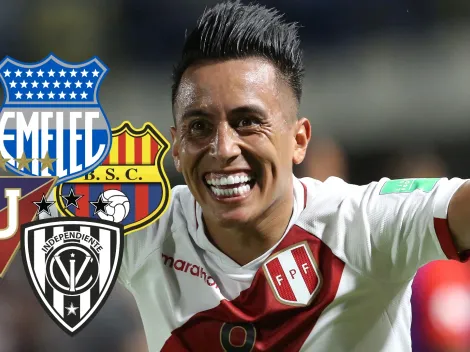 Christian Cueva rechazó tres clubes para llegar a Emelec