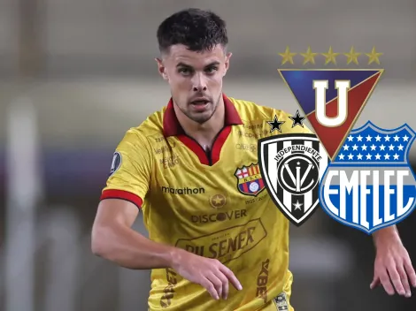 Joaquín Valiente dejaría Barcelona por otro grande  de LigaPro