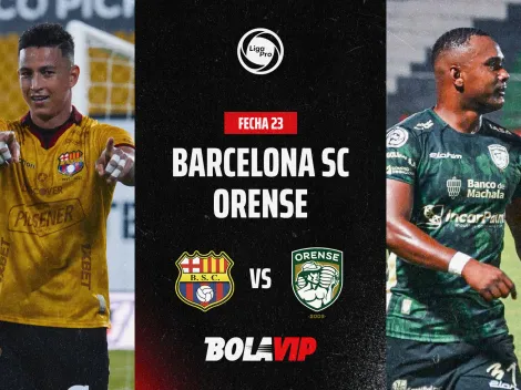 EN VIVO Y GRATIS: Barcelona SC vs Orense por la fecha 23 de la LigaPro